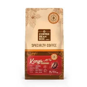 CoffeeBeanBox Kenya AB Top Kavrulmuş Çekirdek Kahve 250 gr (French Press İçin Öğütülmüş)