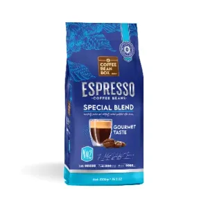 CoffeeBeanBox Special Blend Espresso Çekirdek Kahve 1 Kg – Gourmet Taste (Espresso İçin Öğütülmüş)