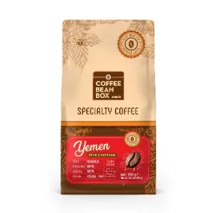 CoffeeBeanBox Yemen Mocha Kavrulmuş Çekirdek Kahve 250 gr (Filtre Kahve İçin Öğütülmüş)