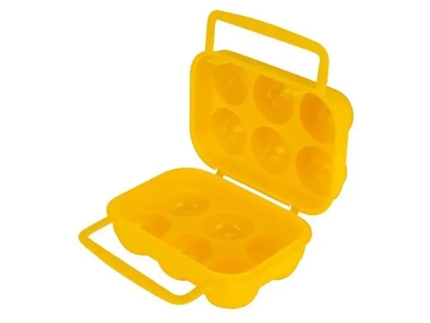 Coghlans 6lı Yumurta Taşıma Kabı/Kırılmaz ve Kilitli Kapak