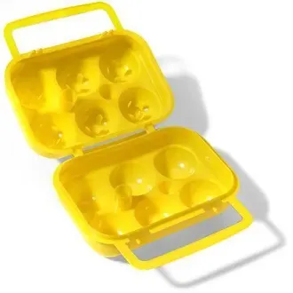 Coghlans 6lı Yumurta Taşıma Kabı/Kırılmaz ve Kilitli Kapak