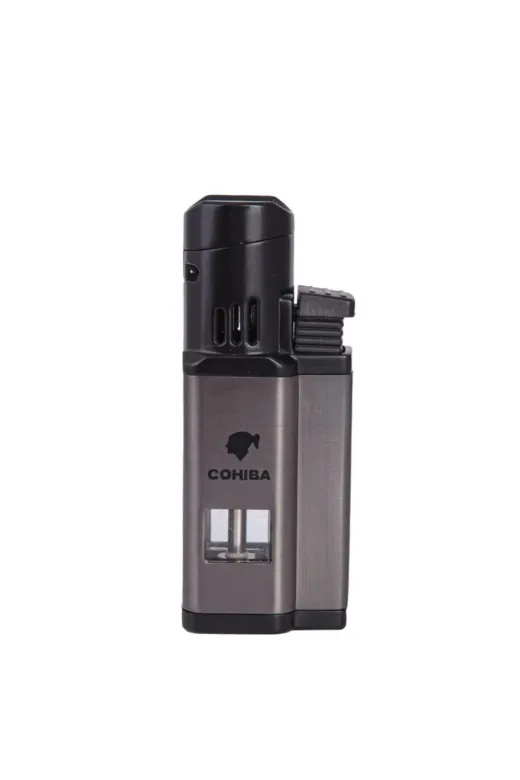 COHİBA Cohiba Ccm0436G 3 Jet Torch Puro Çakmağı Gri