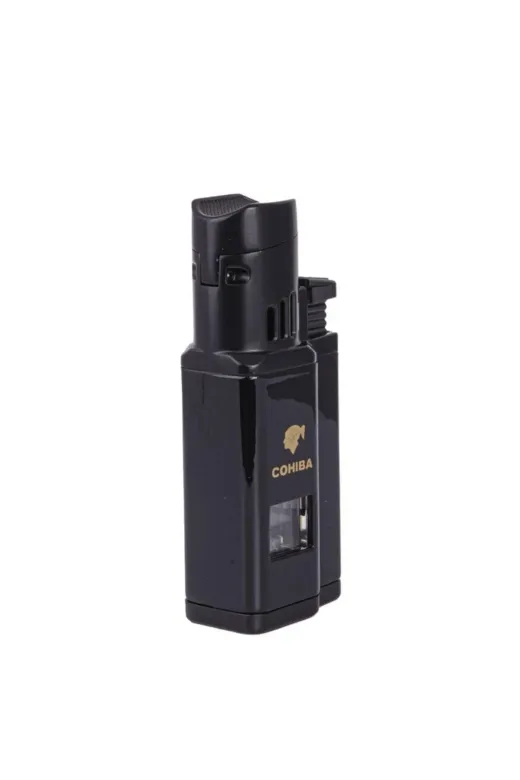 COHİBA Cohiba Ccm0436Sy 3 Jet Torch Puro Çakmağı Siyah