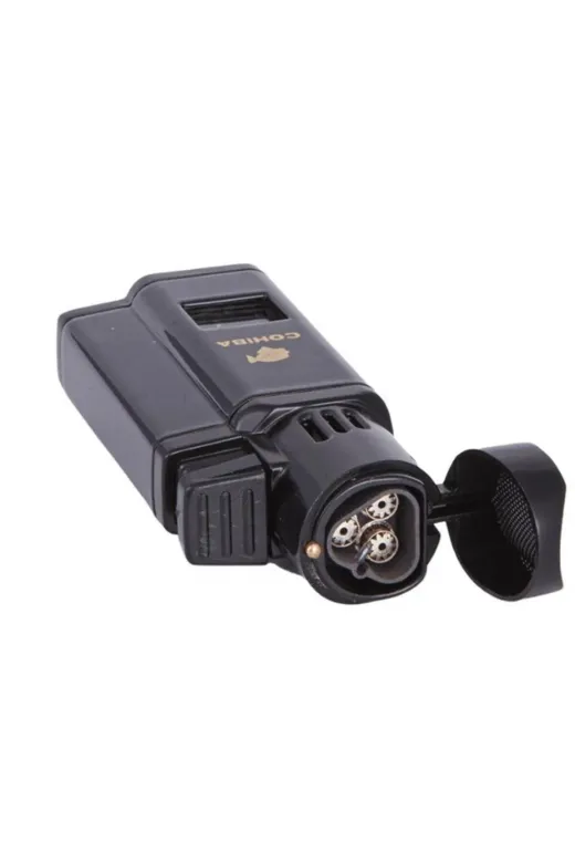COHİBA Cohiba Ccm0436Sy 3 Jet Torch Puro Çakmağı Siyah