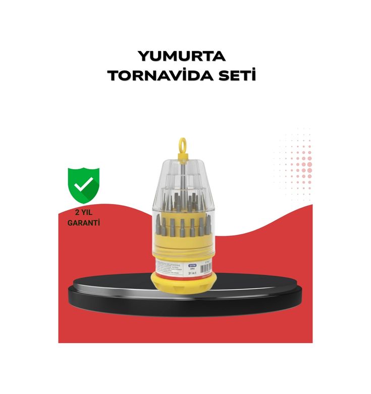 COjans 116929040 Kompakt Tornavida Seti Elektronik Cihaz Tamiri İçin
