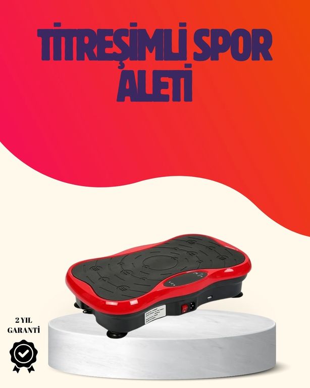 COjans TRİTHLTUUCZZGLR560PLATESMASAJ-3-BLNCCC Kas Çalışmasını Destekleyen Titreşimli Egzersiz Makinesi Çok Renkli