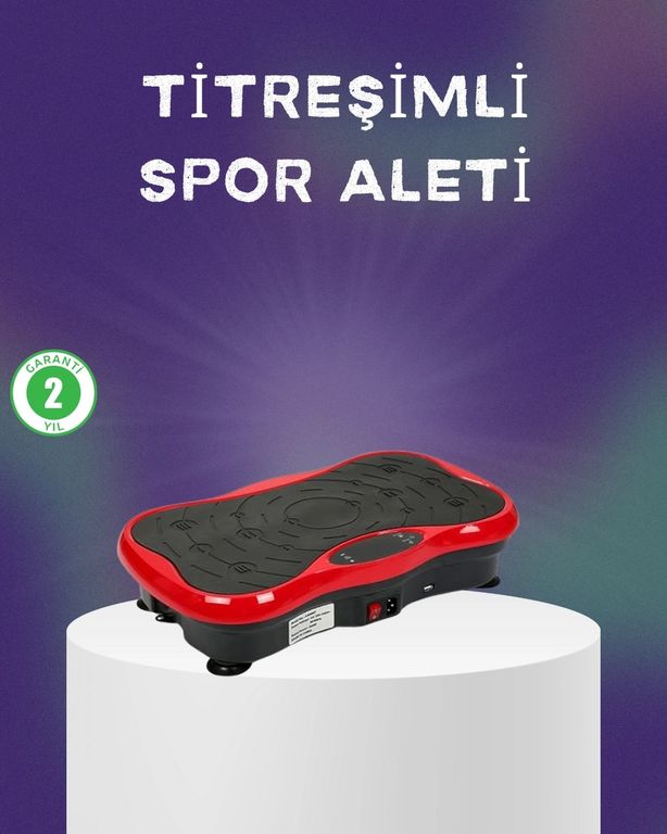 COjans TRİTHLTUUCZZGLR560PLATESMASAJ-4-BLNCCC Evde Fitness İçin Titreşimli Plate Spor Platformu Çok Renkli
