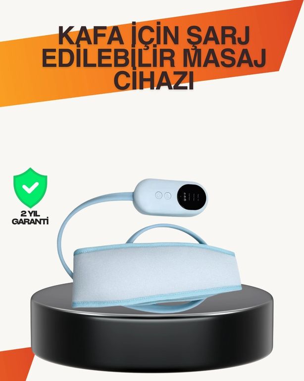 COjans TRİTHLTUUCZZJKQ567KAFAMASAJI-4-BLNCCC Evde Spa Etkisi Sunan Isıtmalı Baş Masaj Cihazı Çok Renkli