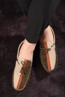 Colore Hakiki Deri Erkek Günlük Ayakkabı, Loafer Ayakkabı, Hafif Ayakkabı, Süet Loafer