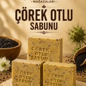 Çörek Otu Sabunu 3 Adet
