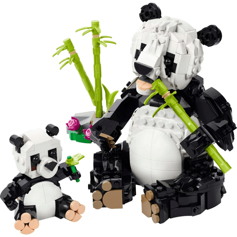 Creator 3'ü 1 Arada Vahşi Hayvanlar: Panda Ailesi Oyun Seti 31165