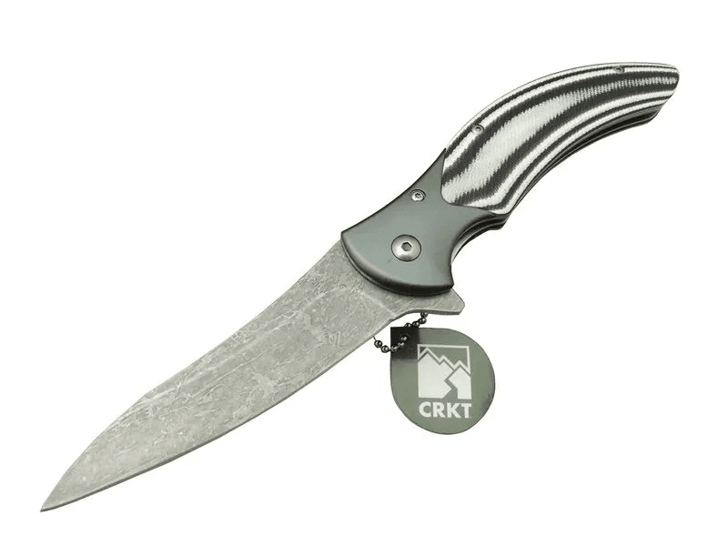 Crkt Damas Cr 0029 Kamp Çakı 23 Cm - Fiber Saplı, Otomatik, Kılıflı, Kutulu
