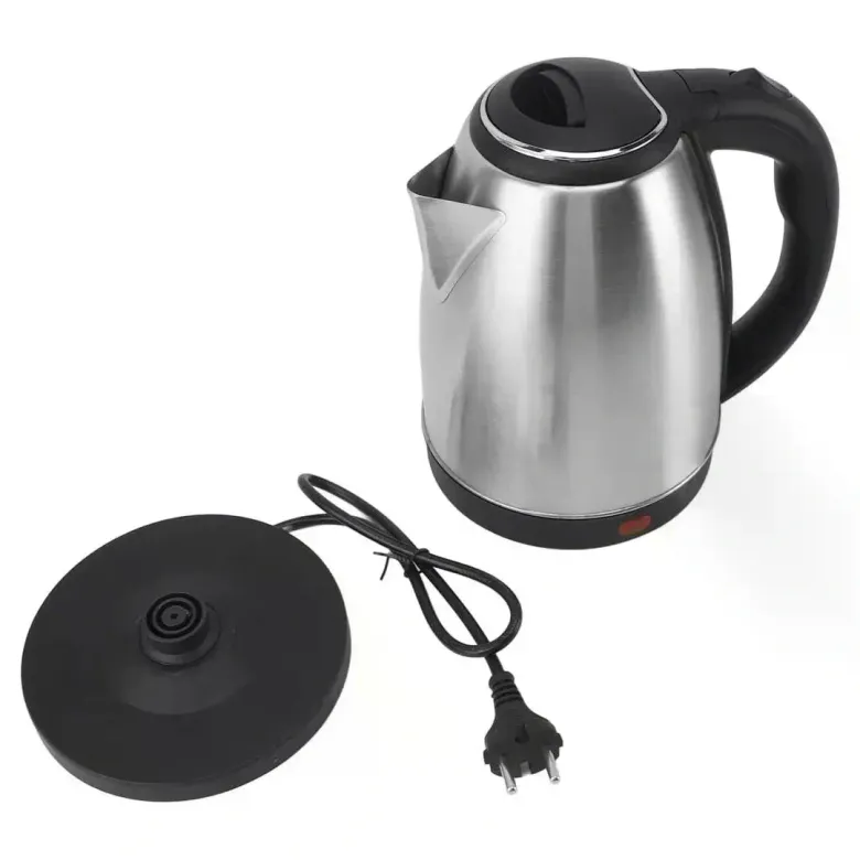 Crown CRW-7102 1500W 1.8 Litre Lüks Çelik Su Isıtıcı Kettle İnox (4745)