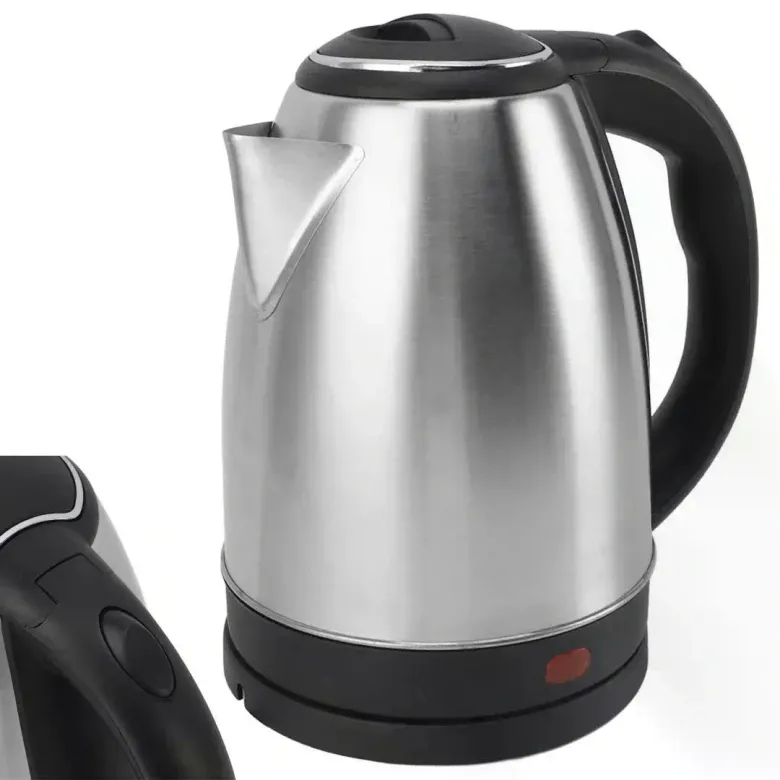 Crown CRW-7102 1500W 1.8 Litre Lüks Çelik Su Isıtıcı Kettle İnox (4745)
