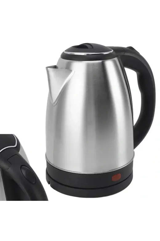 Crown CRW-7102 1500W 1.8 Litre Lüks Çelik Su Isıtıcı Kettle İnox