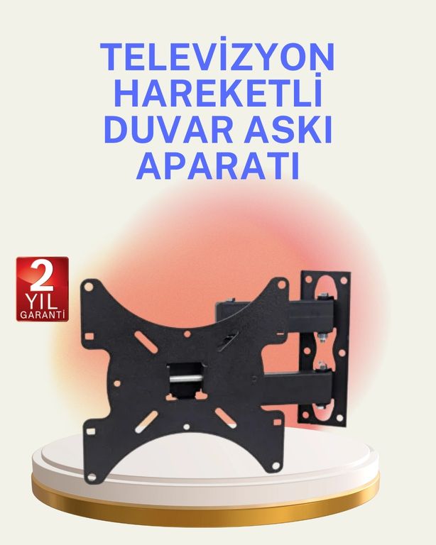 Ctstones 120386302 Mey İthalat Hareketli Tv Duvar Askı Aparatı 22 49 İnç Uyumlu