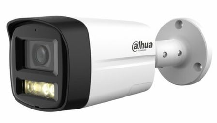 Dahua HAC-HFW1200TLM-IL-T-0280B-DIP 2MP Smart Dual Light HDCVI Two-Way Talk Fixed-Focal Bullet Kamera