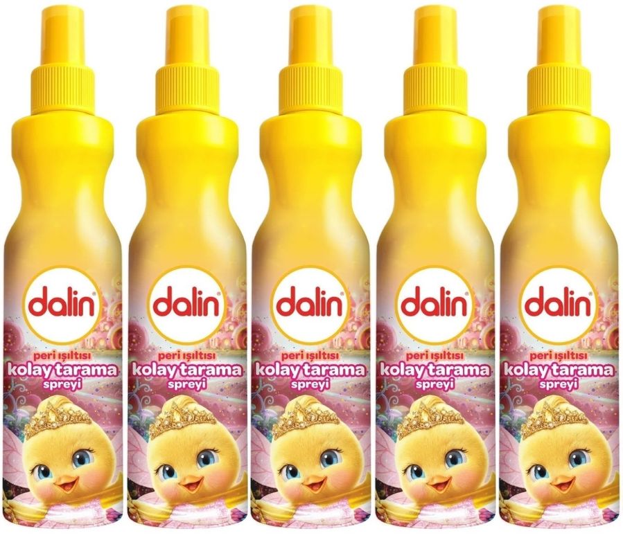 Dalin Kolay Saç Tarama Spreyi 200ML Peri Işıltısı (5 Li Set)