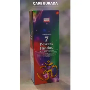 Darshan Incense - 7 Powers Hindus 20'li Çubuk Tütsü