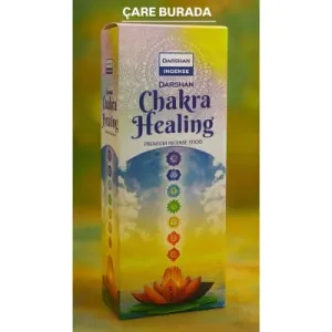 Darshan Incense - Chakra Healing 20'li Çubuk Tütsü