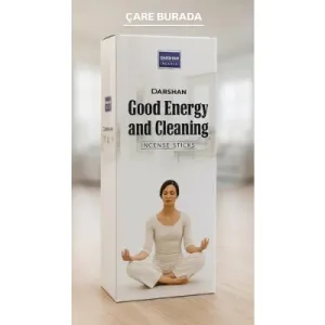 Darshan Incense - Good Energy & Cleaning 20'li Çubuk Tütsü (İyi Enerji & Arınma)