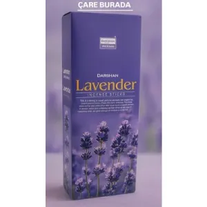 Darshan Incense - Lavender 20'li Çubuk Tütsü (Lavanta)