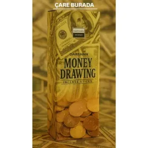 Darshan Incense - Money Drawing 20'li Çubuk Tütsü (Bereket & Bolluk)