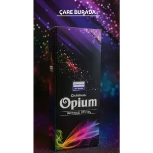 Darshan Incense - Opium 20'li Çubuk Tütsü (Spiritüel Deneyim & Ritüel)