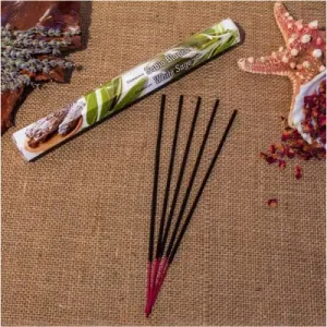 Darshan International White Sage (Beyaz Adaçayı) Hexa 20'li Çubuk Tütsü (1 Saate Kadar Yanma Süresi)