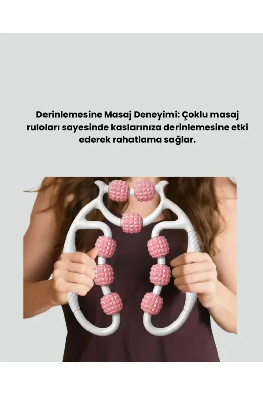 Dayanıklı Plastik Kas Masaj Rulosu Selülit Karşıtı