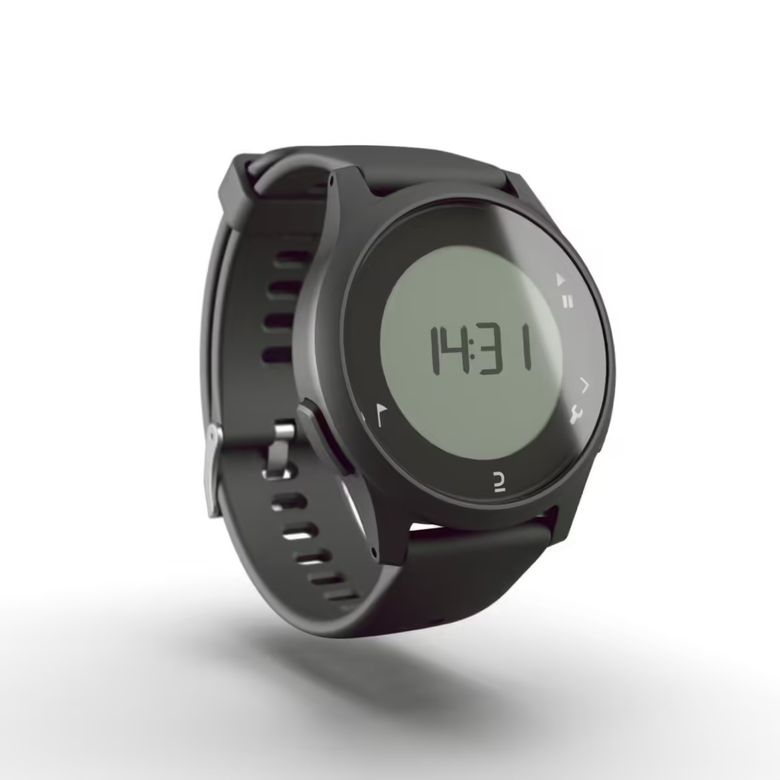 Decathlon 8539879 Kalenji W100 Siyah Kronometreli Koşu Saati