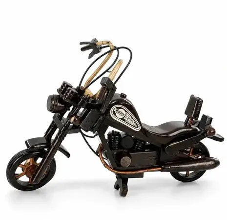 Dekoratif Ahşap Harley Motor Orta Boy No:1141