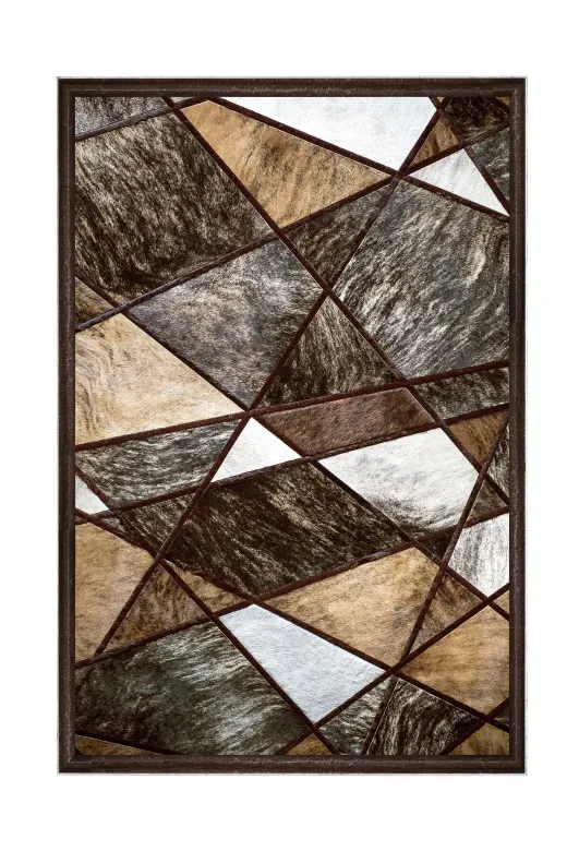 Dekoreko 1716P2-9 Kaymaz Taban Djt Banyo Halısı Star Pamuk Modern 1716 Gri Kahve