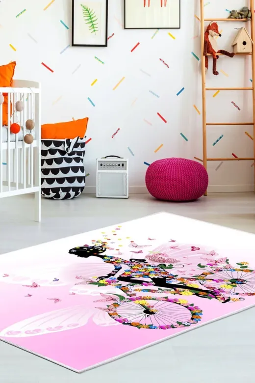 Dekoreko Kids-161 Kaymaz Taban Antialerjik Antibakteriyel Çocuk Oyun Halısı 501
