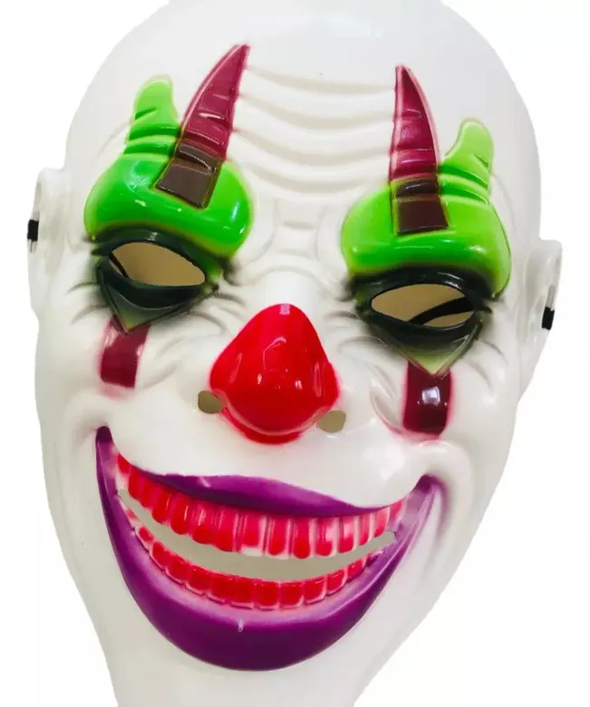 Delirten Gülüş Psikopat Palyaço Temalı Joker Maskesi