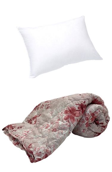 Deluxe Öğrenci Seti Tek Kişilik Silikon Yorgan+Yastık Seti