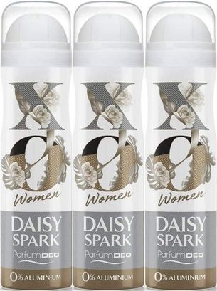 Deodorant 150ML Women-Kadın Daisy Spark (3 Lü Set)
