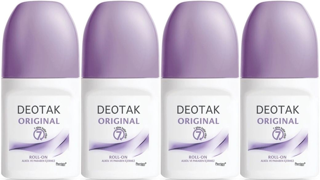 Deotak Roll-On 35ML Original (Women/Kadın) (4 Lü Set)