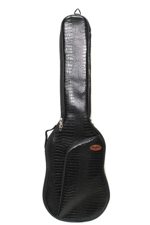 Deri Bass Siyah Gitar Kılıfı (Case) Su Geçirmez Gigbag