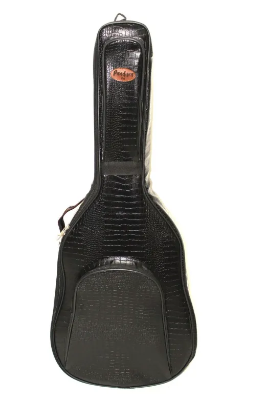 Deri Siyah Renk Akustik Gitar Kilifi (Case) Su Geçirmez