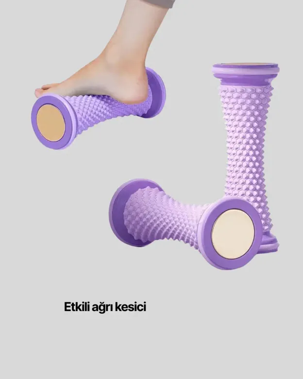 Derin Doku Ayak Masaj Silindiri Plantar Fasiit Topuk Ağrısı İçin