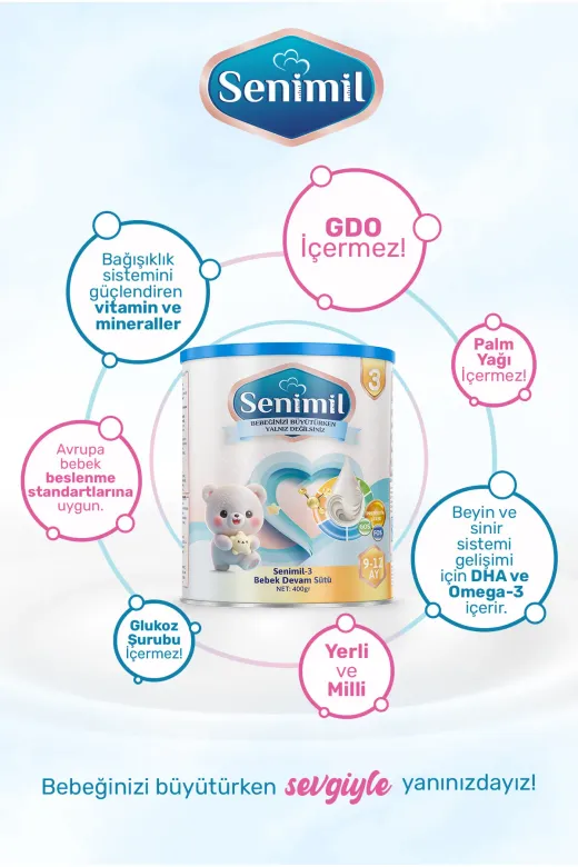 Devam Sütü 400 Gr 9-12 Ay (Teneke Kutu)