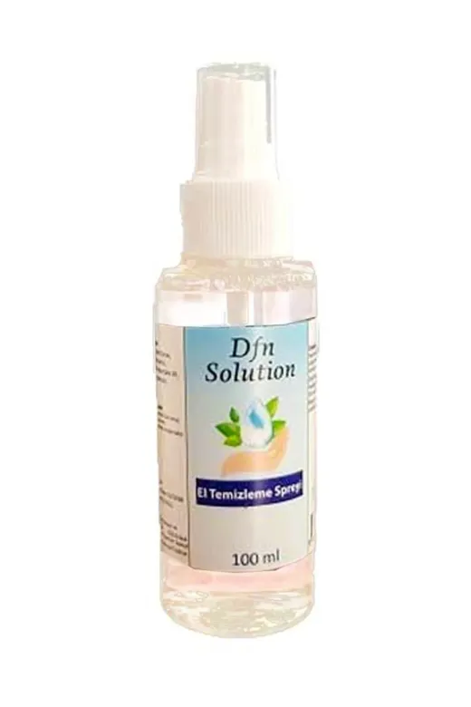 Dfn Solution 8681999019475 El Temizleme Spreyi Antiseptik Ve Dezenfektan 100 Ml