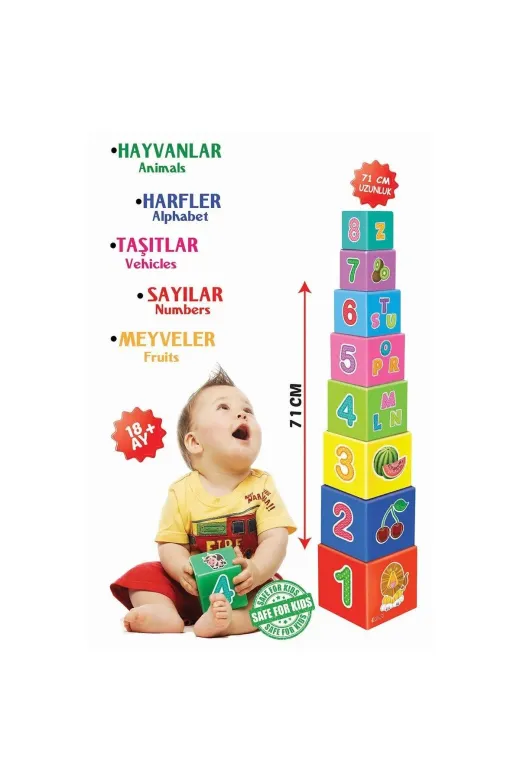 DGY STORE 177175 2137 Dıytoy, Eğitici Denge Kule Oyunu