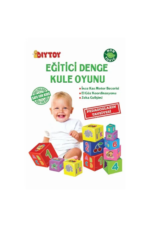 DGY STORE 177175 2137 Dıytoy, Eğitici Denge Kule Oyunu
