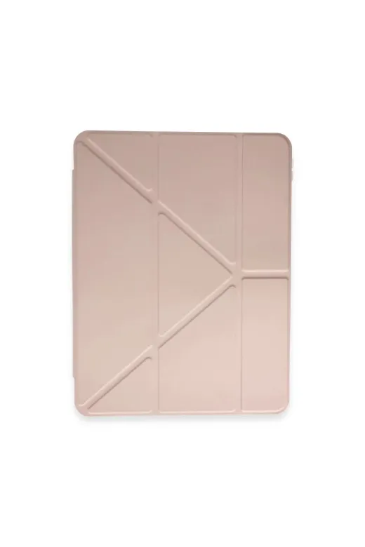 DGY STORE A045-3342 Huawei Honor Pad 9 Kılıf Kalemlikli Mars Tablet Kılıfı - Rose Gold