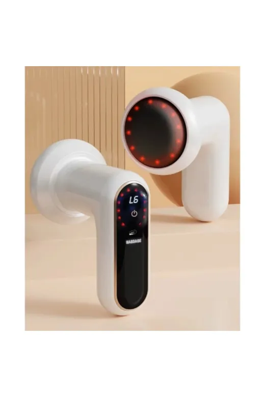 DGY STORE EmrDNM98741 5 Başlıklı Titreşimli Sıkılaştırıcı Masaj Makinesi