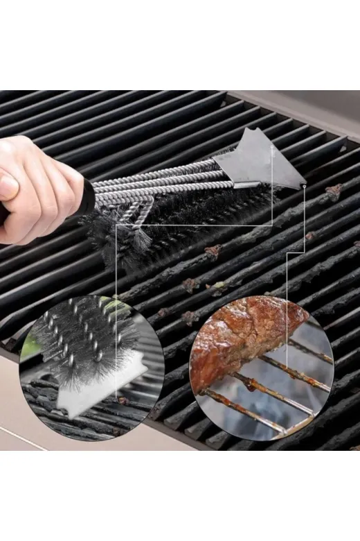 DGY STORE EmrDNM99163 Mangal Izgara Temizleme Fırçası