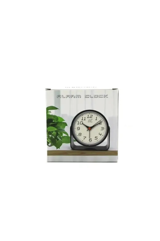 DGY STORE EmrDNM99935 Renkli Yuvarlak Masa Çalar Saati