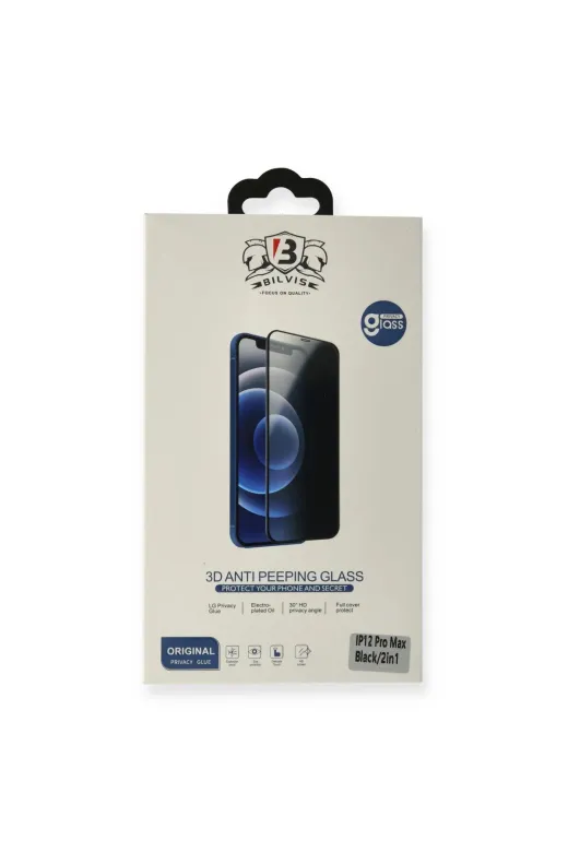 DGY STORE mptelA048-33395 İphone 15 Pro Max Bilvis Hayalet Cam Ekran Koruyucu